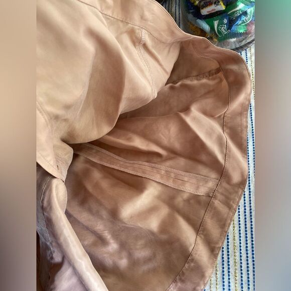 Veronica Beard Romper Women’s Nude Size 10 Sleeveless Drawstring Spring Designer - Picture 7 of 16